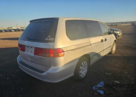 2001 Honda Odyssey Lx z USA, uszkodzony, nr VIN 2HKRL18501H617598